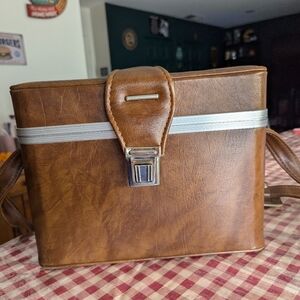Vintage Leather Camera Bag